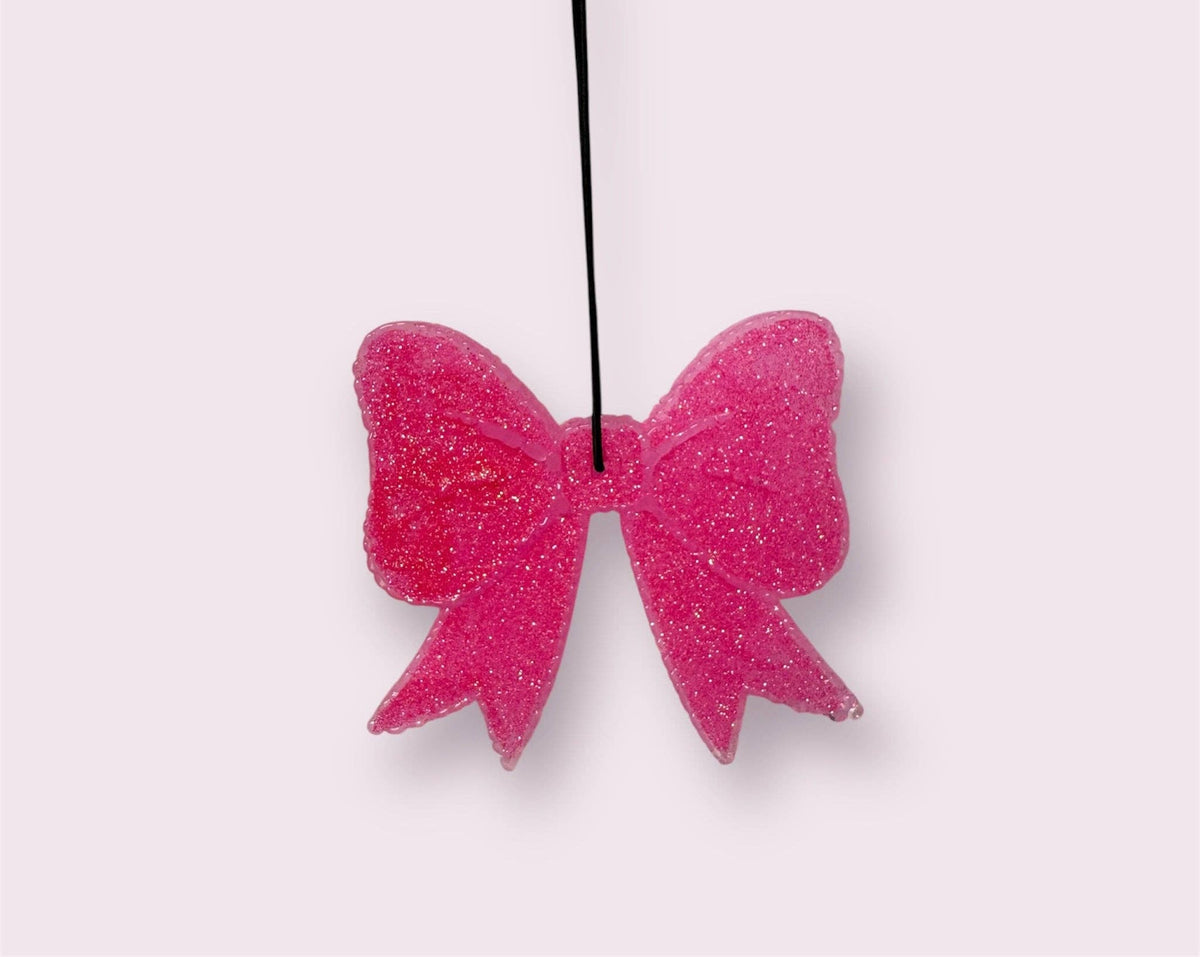 Pink Bow Black Raspberry & Vanilla Car Freshie