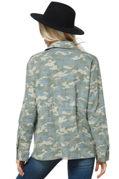 Dispatch Military Snap Up Jacket - Debs on 5th