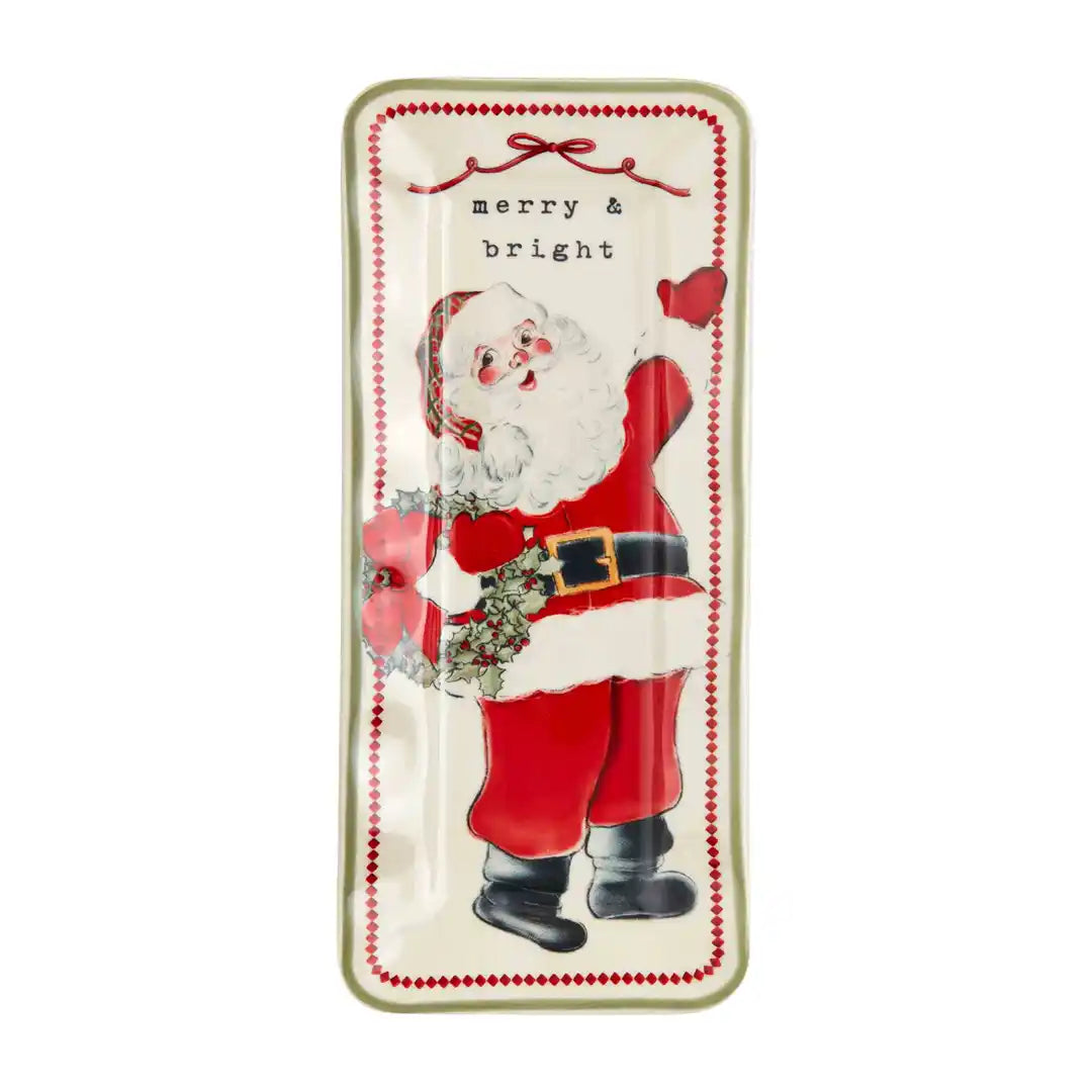 Vintage Christmas Everything Plates - Debs on 5th