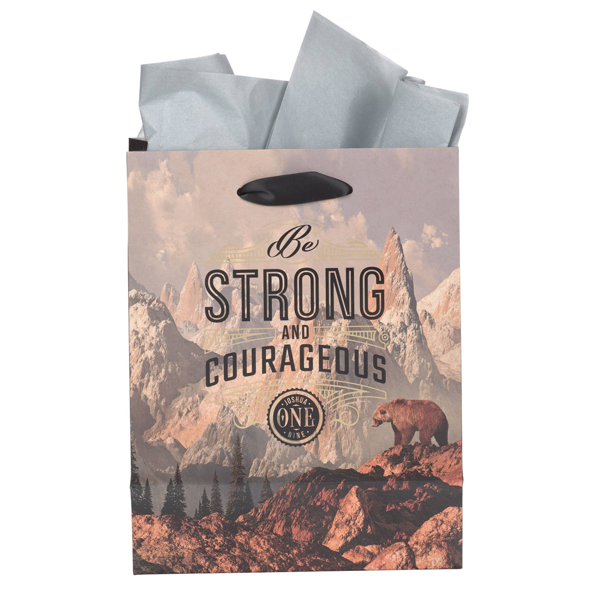 Gift Bag MD Strong & Courageous Josh. 1:9