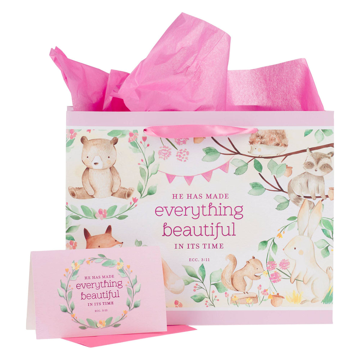 Everything Beautiful  Large Gift Bag & Card- Eccles 3:11