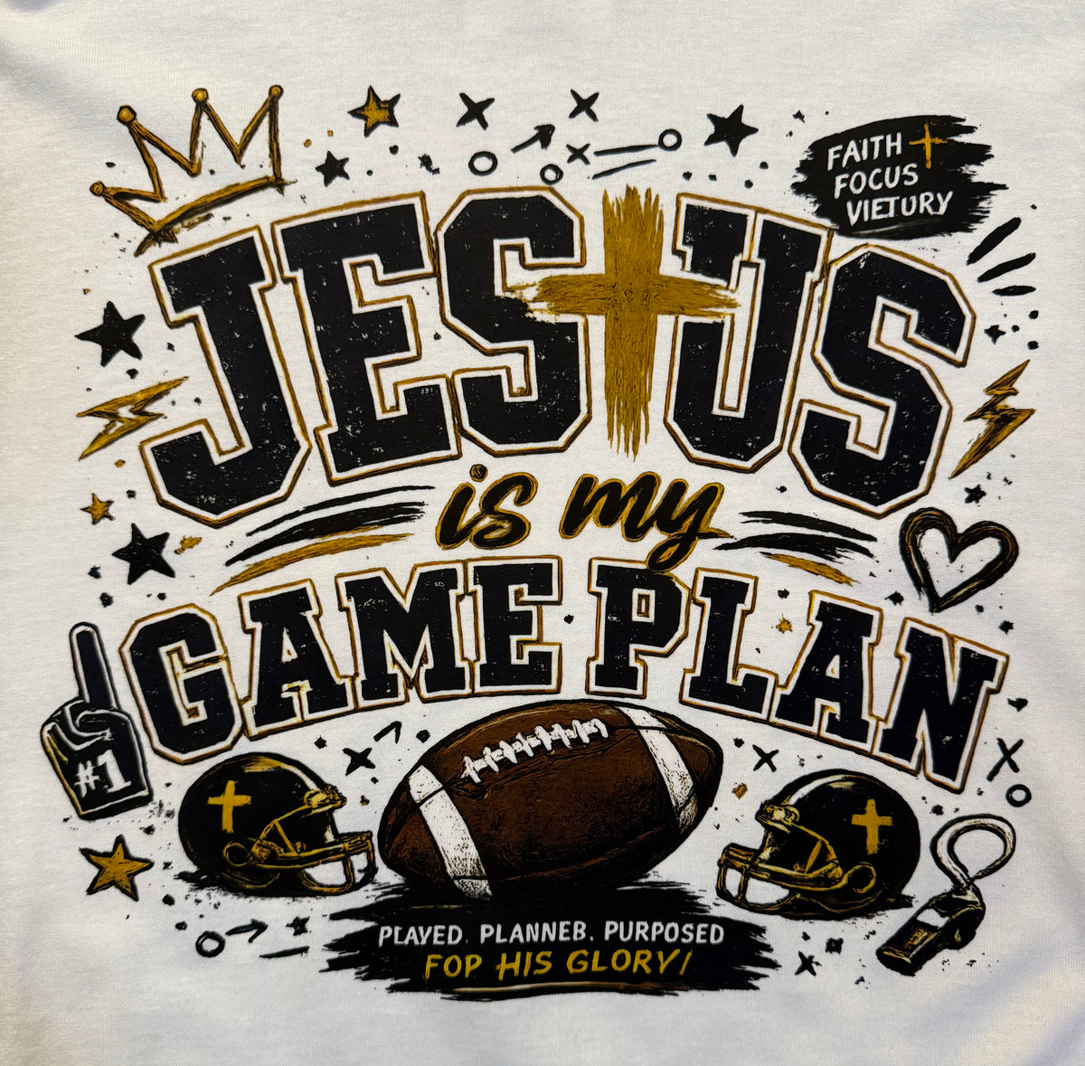 Jesus Is My Game Plan