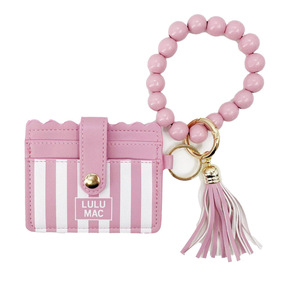 Darby Beaded Wristlet ID Wallet