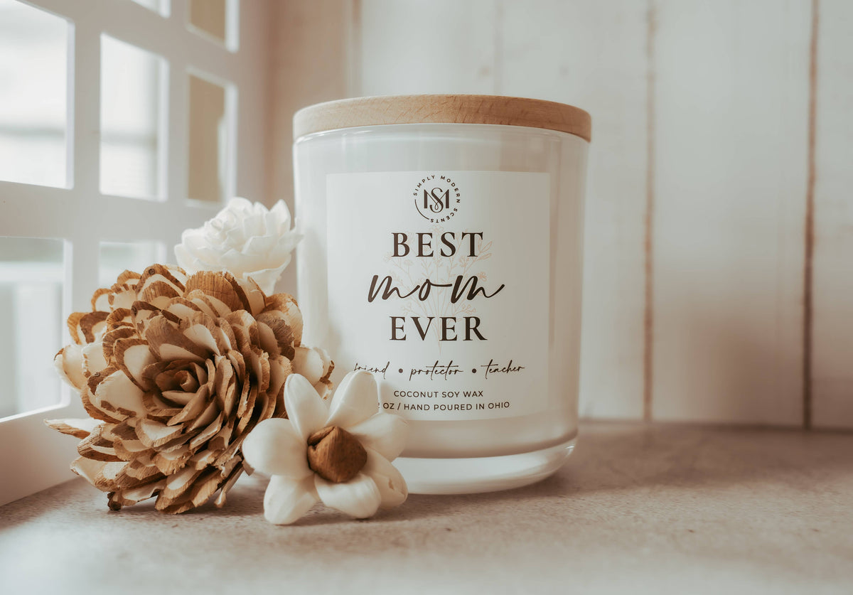 Best Mom Ever Cocoa Butter Cashmere Candle