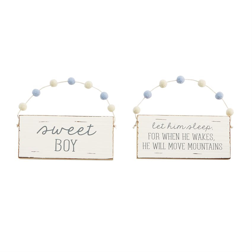 Baby Door Hangers - Debs on 5th