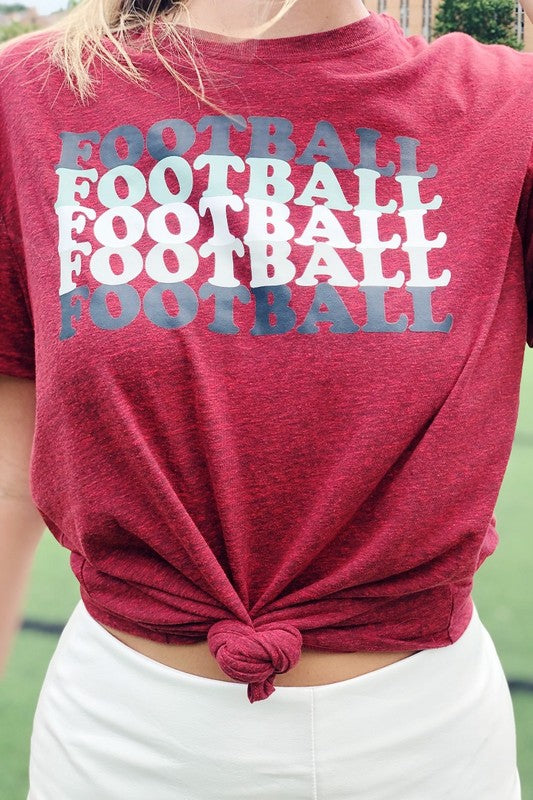 Football x5 Tee Shirt - Debs on 5th