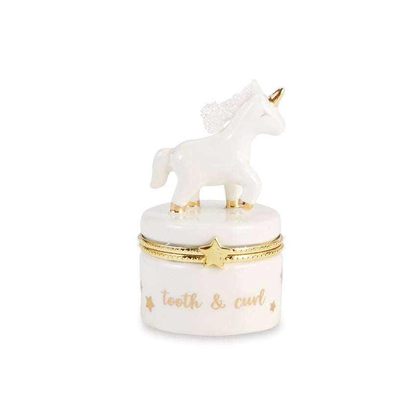 Unicorn Tooth and Curl Keepsake - Debs on 5th