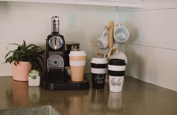 Bridal Coffee Tumblers - Debs on 5th