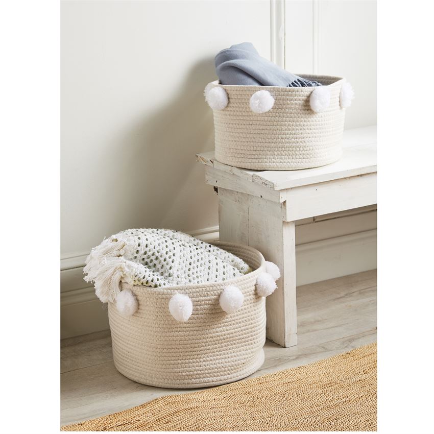Pom Pom Basket Set - Debs on 5th