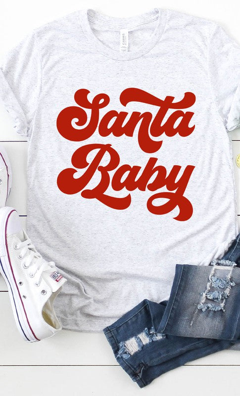 Santa Baby Graphic Tee - Debs on 5th