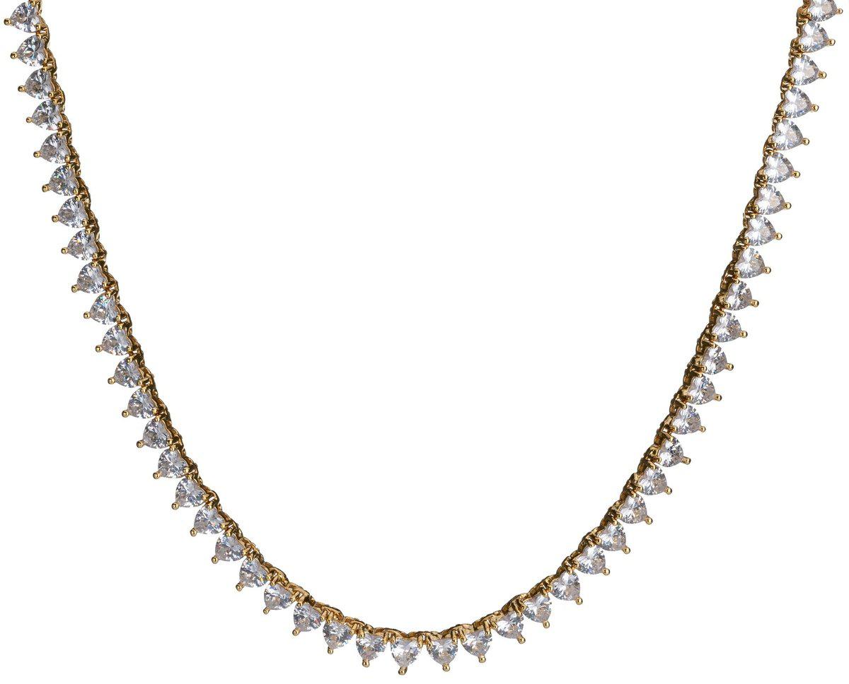 Elena Tennis Necklace - Debs on 5th