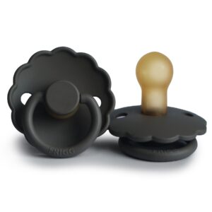 0/6 mo Frigg Daisy Natural Rubber Pacifier - Debs on 5th