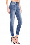 Mid Rise Raw Hem Crop Skinny - Debs on 5th