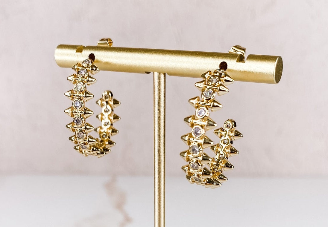 Divine Hoops Earrings - Debs on 5th