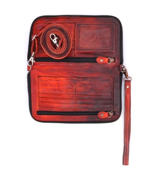 Templeton II Leather Clutch/Crossbody - Debs on 5th