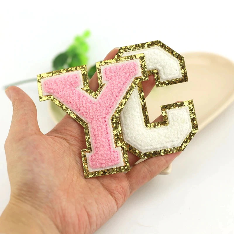 Lilac Varsity Self Adhesive Letters - Debs on 5th